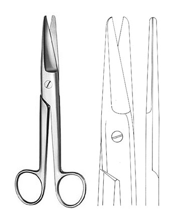 GYNECOLOGICAL SCISSORS