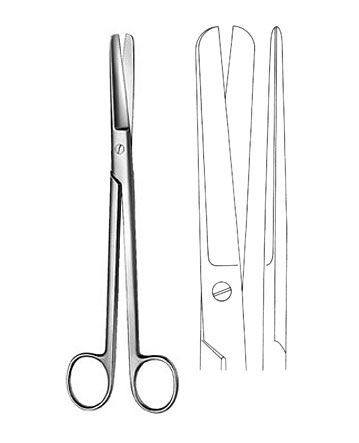 GYNECOLOGICAL SCISSORS