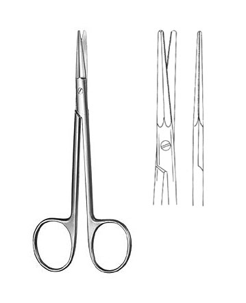 Dissecting Scissors for p