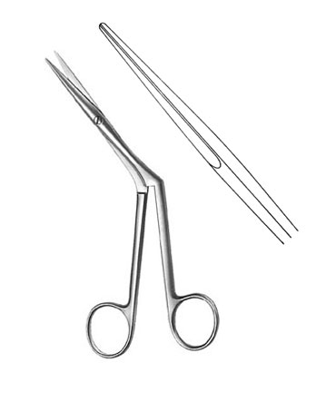 TONSIL AND NASAL SCISSORS