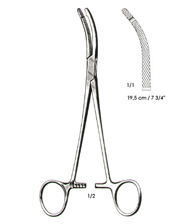 CLAMPS-FORCEPS, HYSTERECTOMY AND VAGINAL FORCEPS