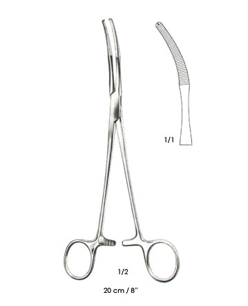 PERTIONEAL CLAMP FORCEPS