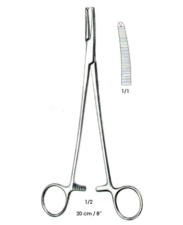 PERTIONEAL CLAMP FORCEPS