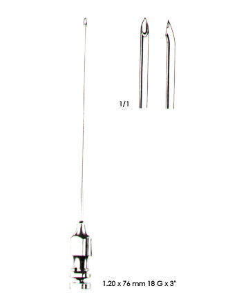 Lumbar puncture neelds