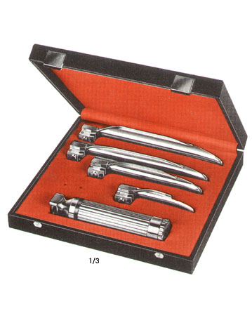 Miller, Laryngoscope Set