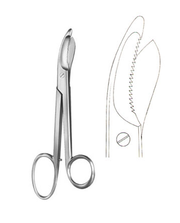 PLASTER-OF-PARIS SHEARS,BANDAGE SCISSORS