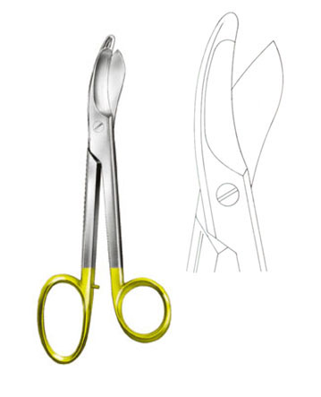 PLASTER-OF-PARIS SHEARS,BANDAGE SCISSORS