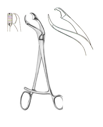 BONE HOLDING FORCEPS, RETRACTORS