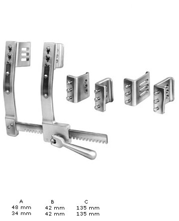 RIB SPREADERS FROM ALUMINIUM