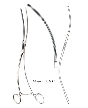 Aortic aneurysm clamp