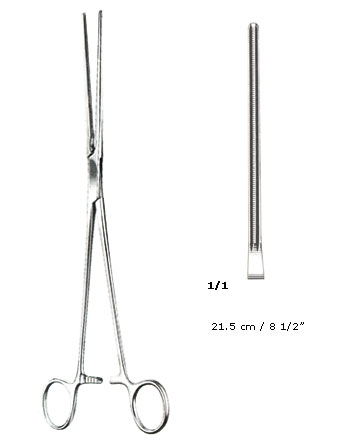 Coarctation clamp