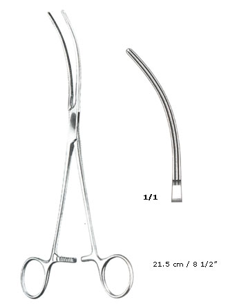 Coarctation clamps