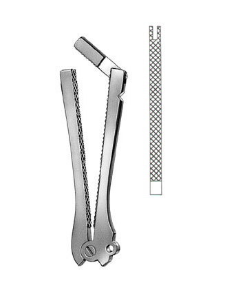 INTESTINAL & ANASTOMOSIS CLAMP FORCEPS